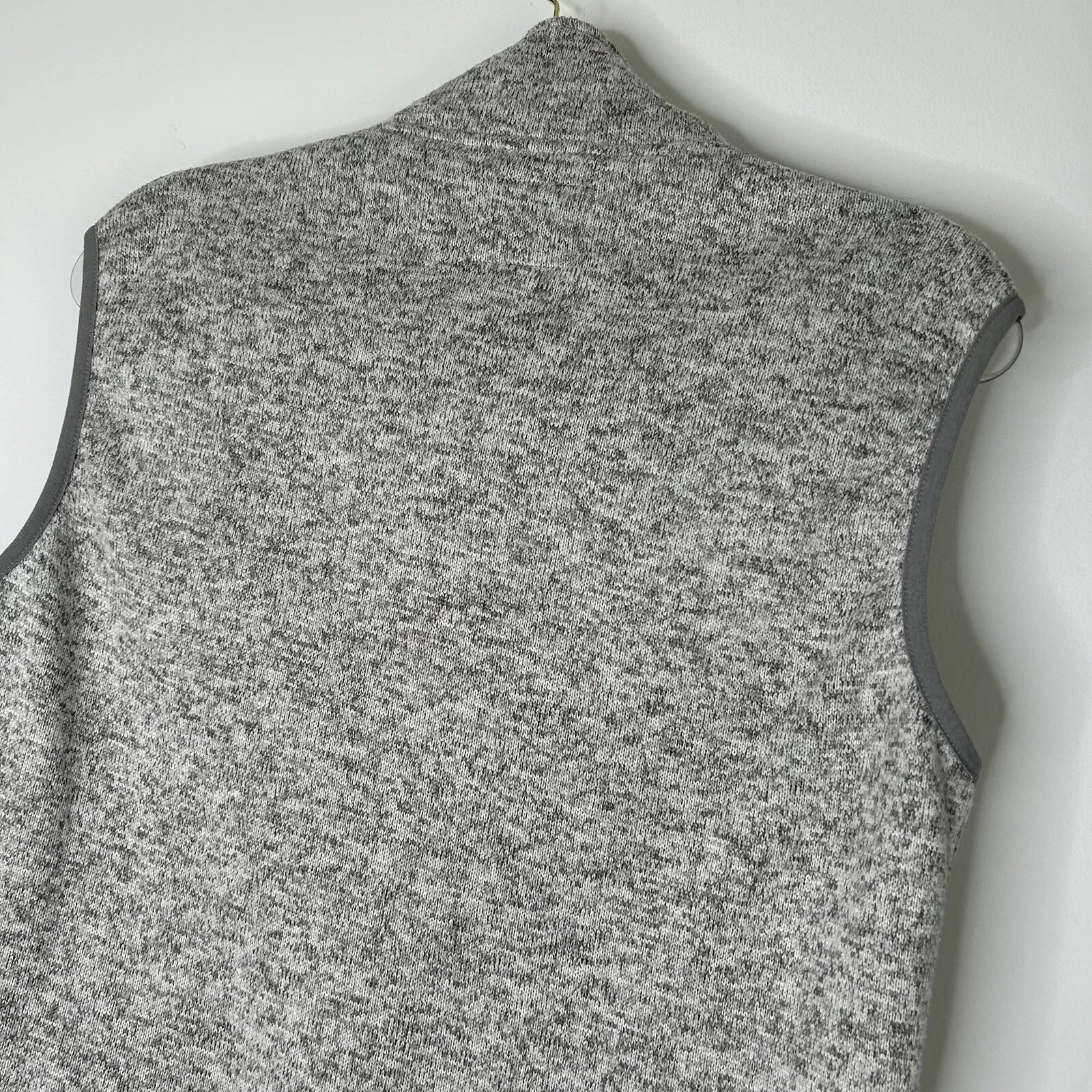 Simply Southern Sweater Knit Vest Men’s Size Small Gray Full Zip image 8