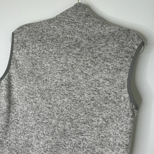 Simply Southern Sweater Knit Vest Men’s Size Small Gray Full Zip image 8