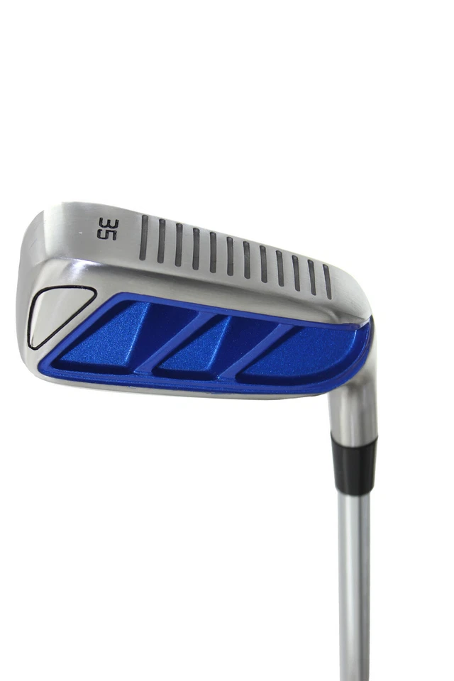 AGXGOLF SQUARE HIT Chipping Iron Wedge Set: GRAPHITE; 35, 45 & 55 Degree; USA! - Image 2 of 3