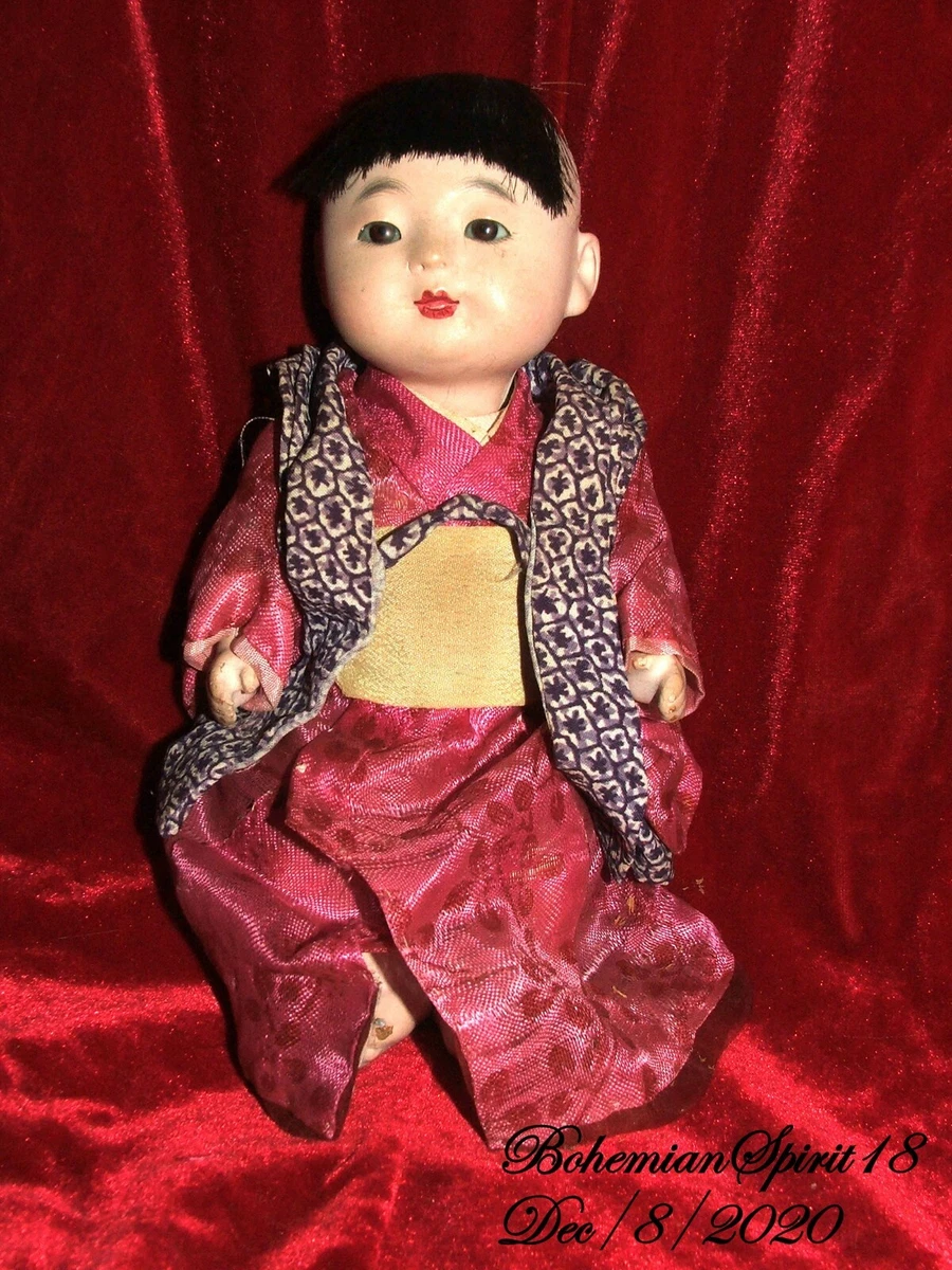 Glass Antique Original Antique Japanese Dolls for sale | eBay