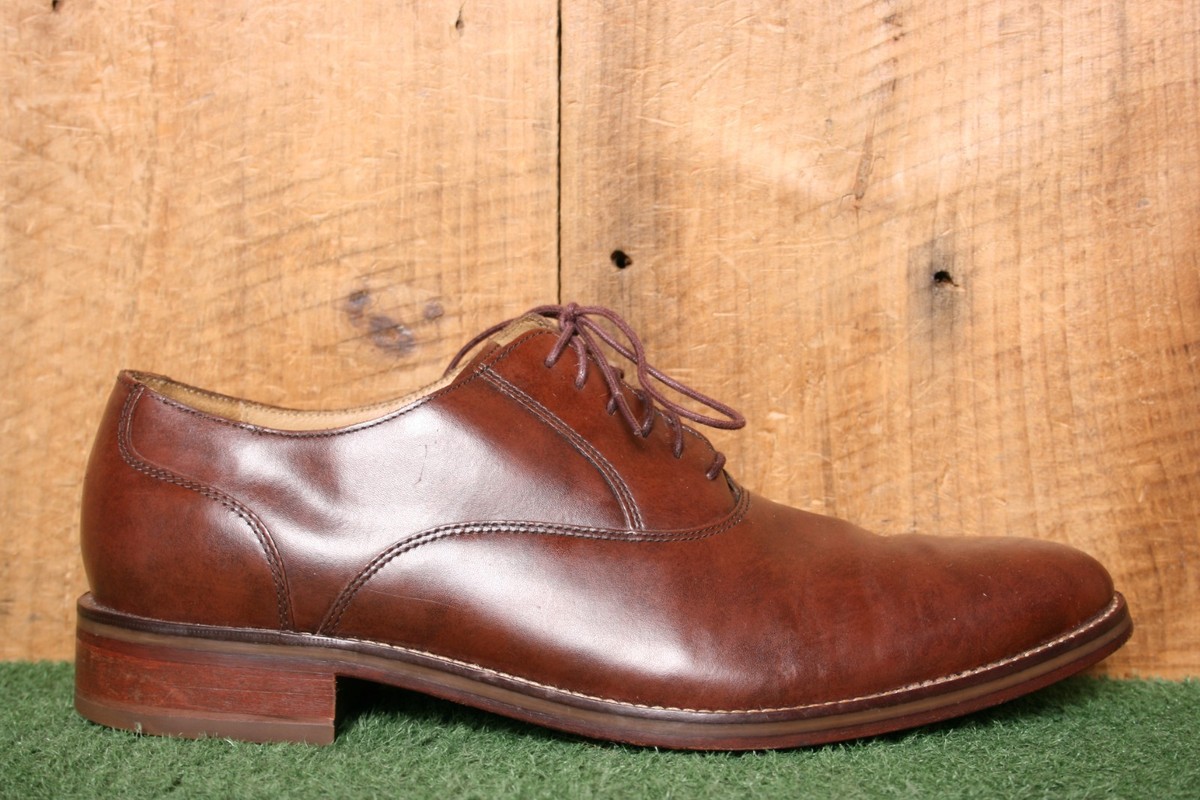 Cole Haan Grand OS Men\'s Oxfords Dress Shoes Size 10.5 Leather C12848 Pre-Owned Cole Haan Grand OS Mens Brown Leather Oxford | Mercari main image 4
