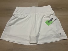New Prince Tennis Match Skort Medium White Flounce Pickleball Skirt Women  s NWT