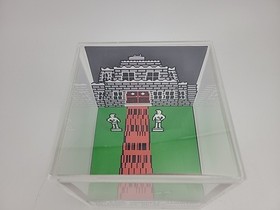 Uninvited 3D Cube Handmade NES Nintendo Diorama Video Game Shadowbox 