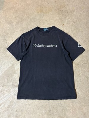 Vintage 90s Independent Trucks Made In USA Tee T-shirt Faded Black