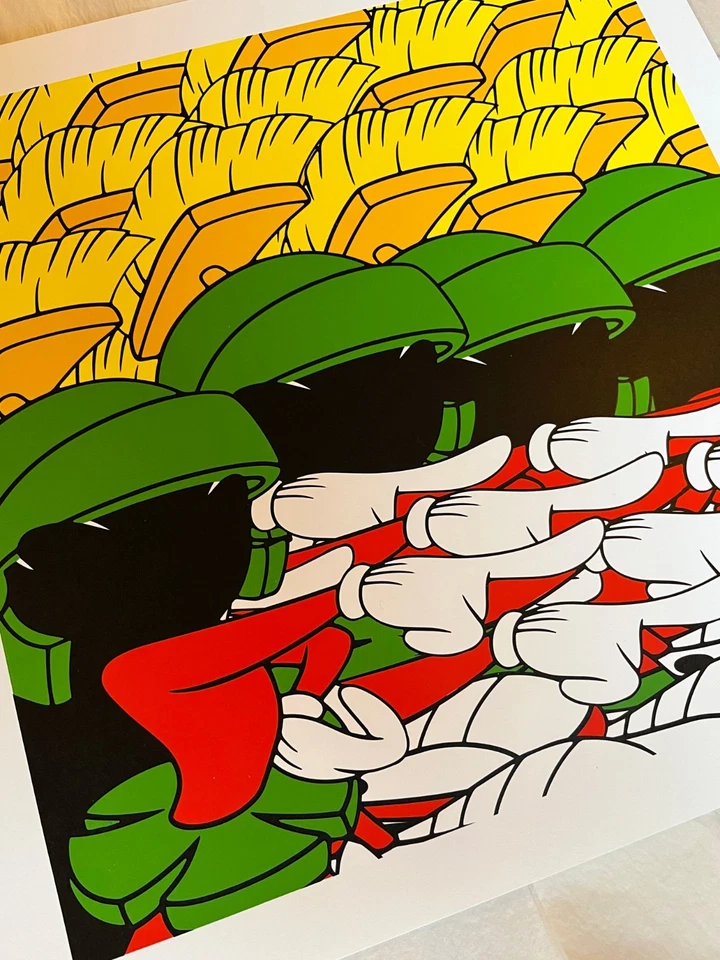 JERKFACE | Greetings Jerklings (2014) • Signed / Numbered • Rare LE Screenprint - Bild 2 von 4