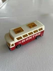 Vintage Matchbox Lesney Bus Qantas Airport Coach No MB 65 1977 Diecast Red White