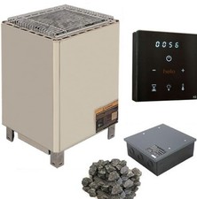 Amerec Pro 105 10.5k Sauna - Rocks, Contactor, H3 60 Min Ctrl 390-600 cu ft