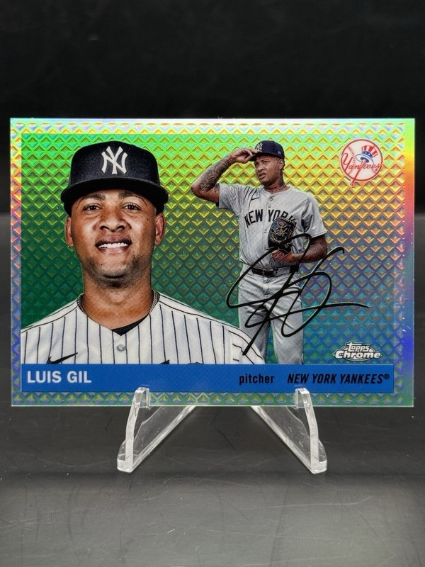 2025 Luis Gil Topps Chrome Platinum #127 Diamond Etch /55