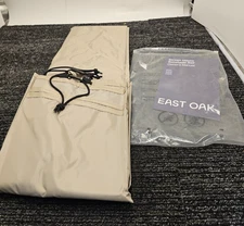 EAST OAK Sun Shade Sail Canopy Cover 10x10 Sun Protection, UPF 50+ Oxford fabric