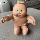 Vintage Retro Cabbage Patch Kid Doll 1978-1982. Boy, blonde hair, green eyes