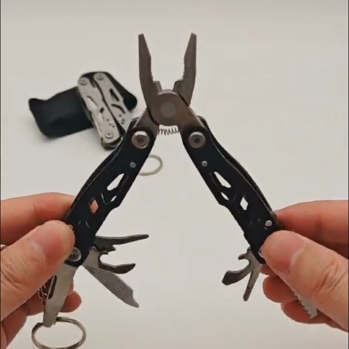 14-in-1 MINI Multitool Pliers Rugged & Practical Portable Pocket ...