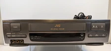 JVC Video Cassette Recorder HR-J610U Hi-Spec Drive DA 4 Head VCR VHS Player Home