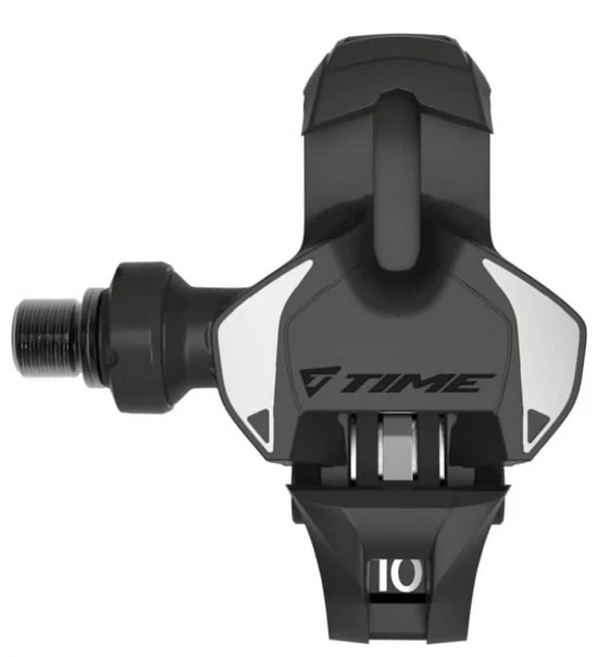 New Time XPRO 10 Juego de pedales de ciclismo para bicicleta de carretera sin clip con tacos negro/gris Foto 2 de 4