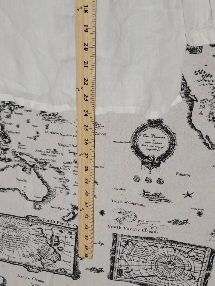 Blusa para mujer Joie 100 % lino talla pequeña blanca campesina boho hecha en India Foto 4 de 4