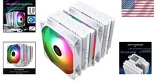 Peerless Assassin 120 SE ARGB White CPU Air Cooler, 6 Heat Pipes CPU Cooler, ...