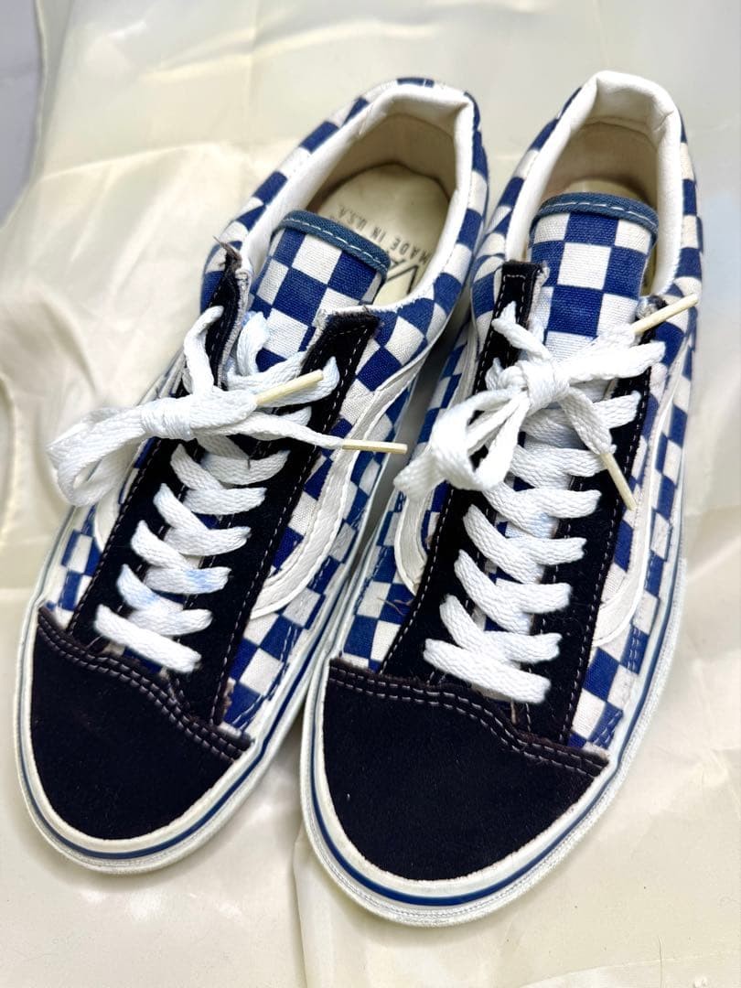 Vintage 1980s Vans Old Skool Sneakers Shoes Mens Size US 85 Very Rare Item