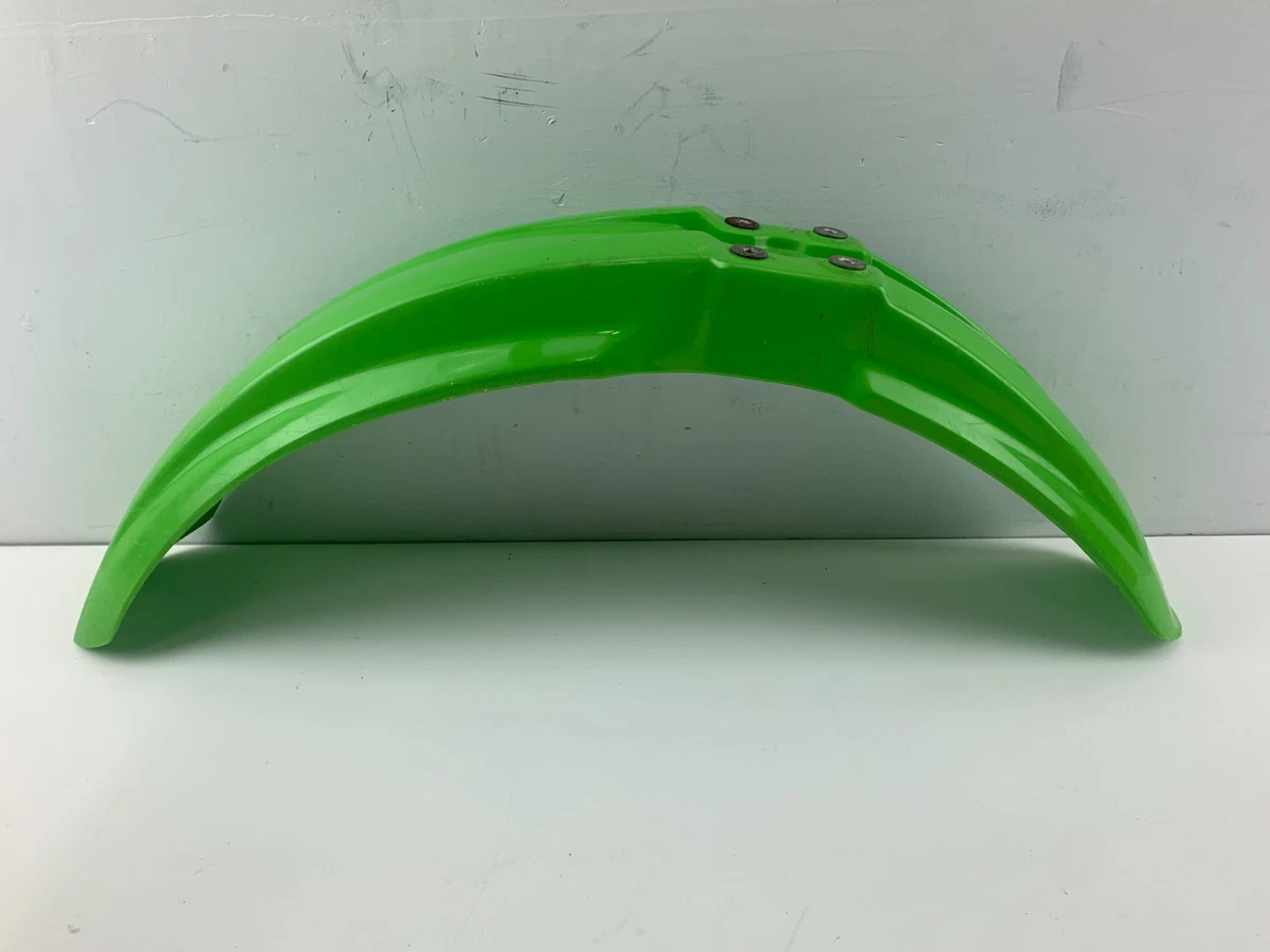 KAWASAKI KX80 バイク用 フロントフェンダー（グリーン） Kawasaki Green ABS Front Fenders for sale | eBay