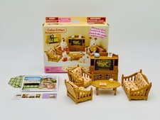 Calico Critters Comfy Living Room Set Complete