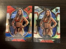 WWE Thea Hail RC Rookie Card Lot 2023 Panini Select Silver Prizm & Red Blue NXT