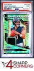 2024 PRIZM PREMIER JERSEYS NEON GREEN PULSAR #PJCWS CALEB WILLIAMS RC PSA 9