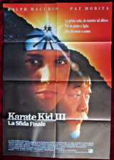 Karate Kid III Poster 1989 Original Cinema Italian Poster Huge Large Cobra Kai