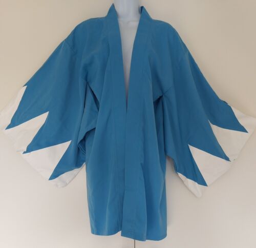 Fate Grand Order Sakura Saber Okita Souji Cosplay Costume Cloak/Haori Sz M