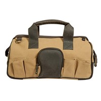 Canyon Outback Big Sky 16-inch Canvas And Leather Tool Bag, Beige/brown, One Siz on sale Canyon Outback Big Sky 16-inch Canvas And Leather Tool Bag, Beige/brown, One Siz on sale