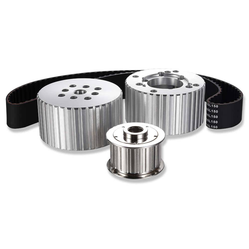 For SBC Chevy 327 350 383 Short Water Pump Gilmer Billet Belt Drive