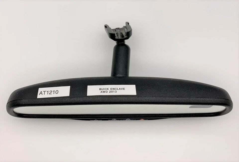 Espejo retrovisor Buick Enclave 07-16 OEM 07-16 brújula de lectura atenuación automática interruptor SOS Foto 2 de 4