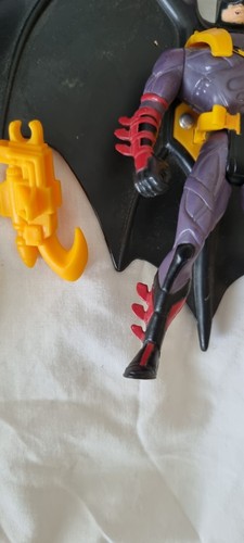 DC - Batman Forever: Deluxe Attack Wing Batman - Loose & Complete - Kenner - Picture 4 of 8