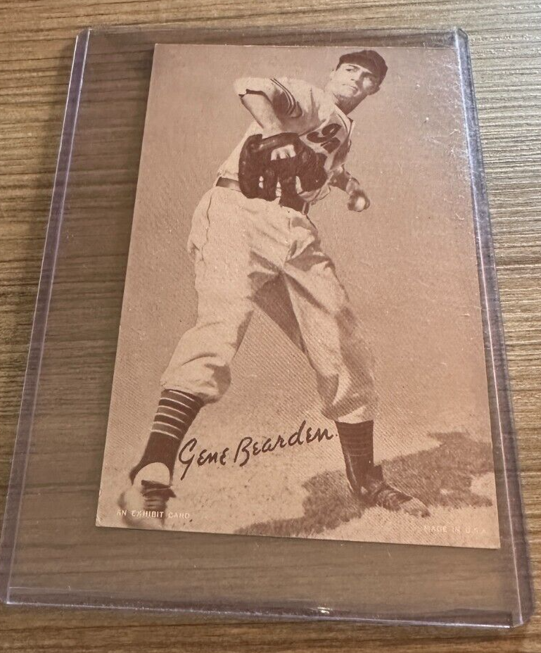 19471966 Exhibits GENE BEARDEN Baseball Card eBay