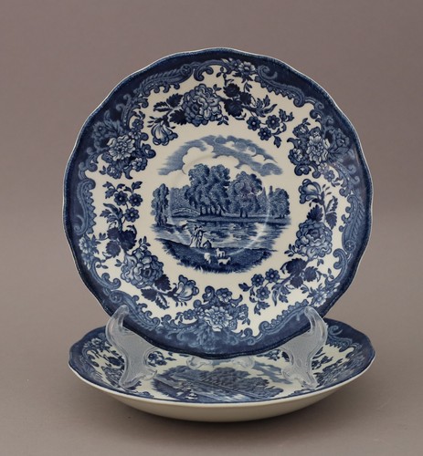 PALISSY "Avon Scenes 1790" Teile zur Wahl: teller platte schale tasse worcester - Bild 25 von 49