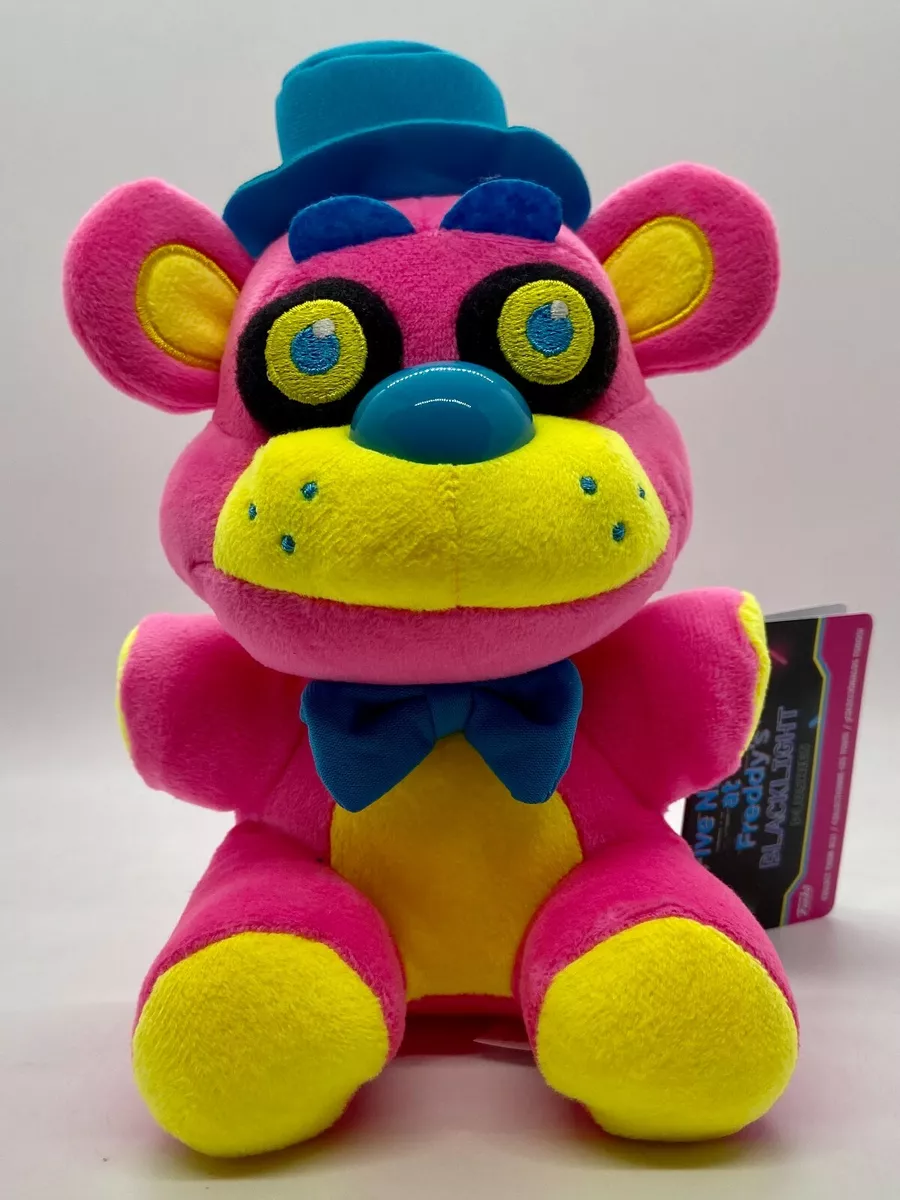 Funko Five Nights at Freddy's: Plush – Freddy Blacklight (Pink)