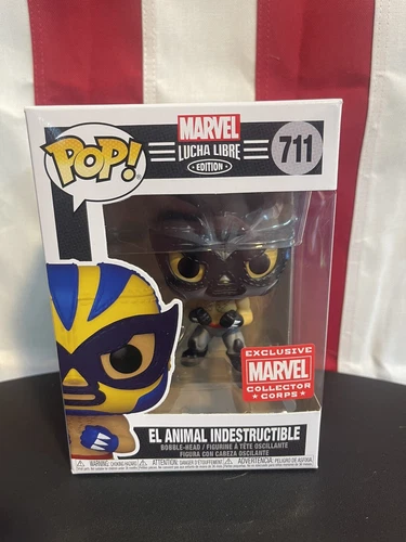 Funko Pop! Marvel Lucha Libre Edición: El Animal Indestructible #711