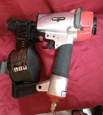 Central Pneumatic 62631 Coyle Roofing Nailer 120 PSI 11 Gauge 3/4" To 1 3/4"...