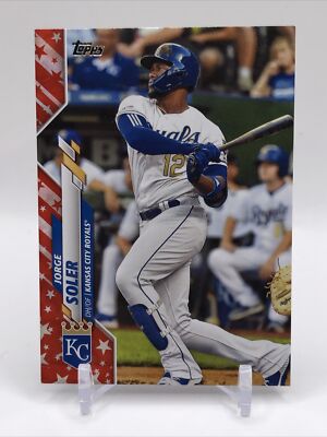 JORGE SOLER 2020 TOPPS INDEPENDENCE DAY /76 #450