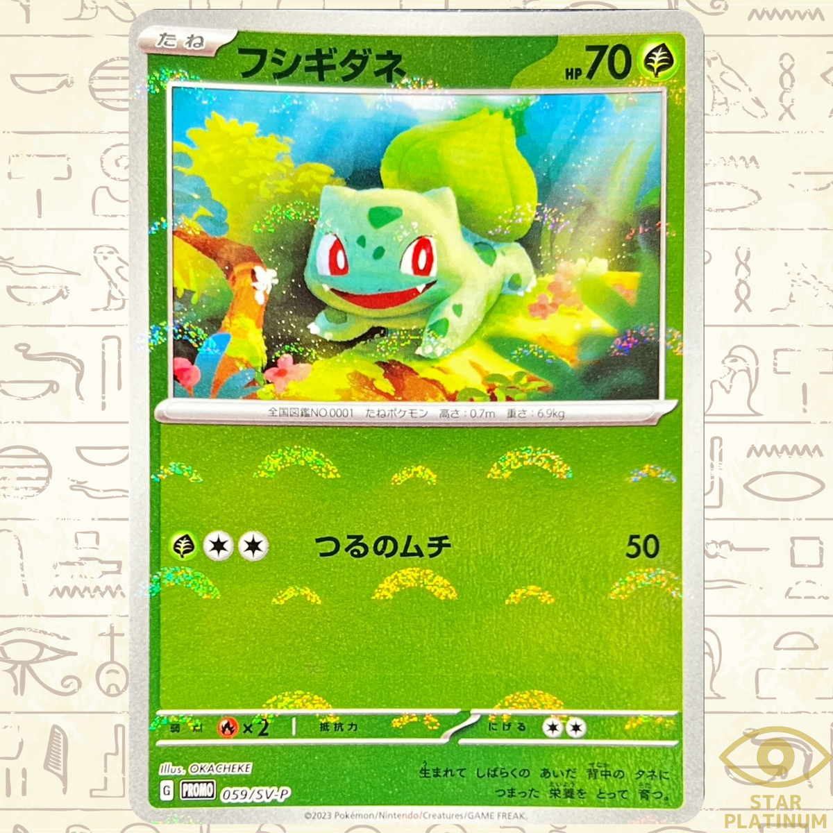 Bulbasaur promo 059/SV-P promo Japanese Pokemon Card Card File Set
