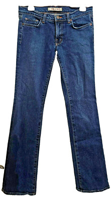 j brand jeans women Sz 28 pocket medium wash blue bootcut denim pre-owned