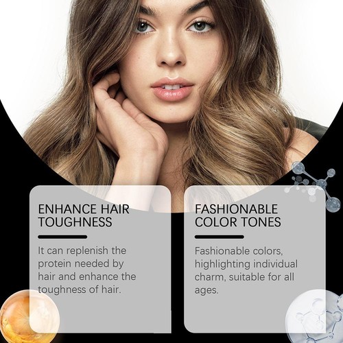1X Hair Dye Shampoo Natural Instant Hair Dye Shampoo 200ml Color-Dyeing Sha_UK` - Picture 7 of 21