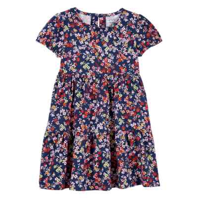 carters floral jersey dress New Toddler Girls Carter's Floral Jersey Dress 2 3 4 5