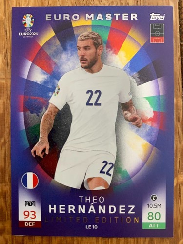 Match Attax EURO 2024 INSERTO Legend Signature Style Euro Master LE HS NEGRO EDG - Imagen 62 de 143