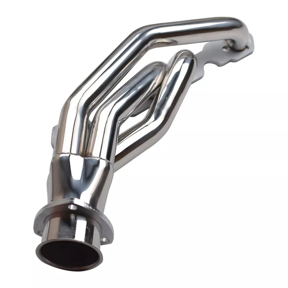Stainless Steel Headers For 1988-1997 Chevy GMC TRUCK 1500 2500 3500 5.0L 5.7L Foto 4 de 4