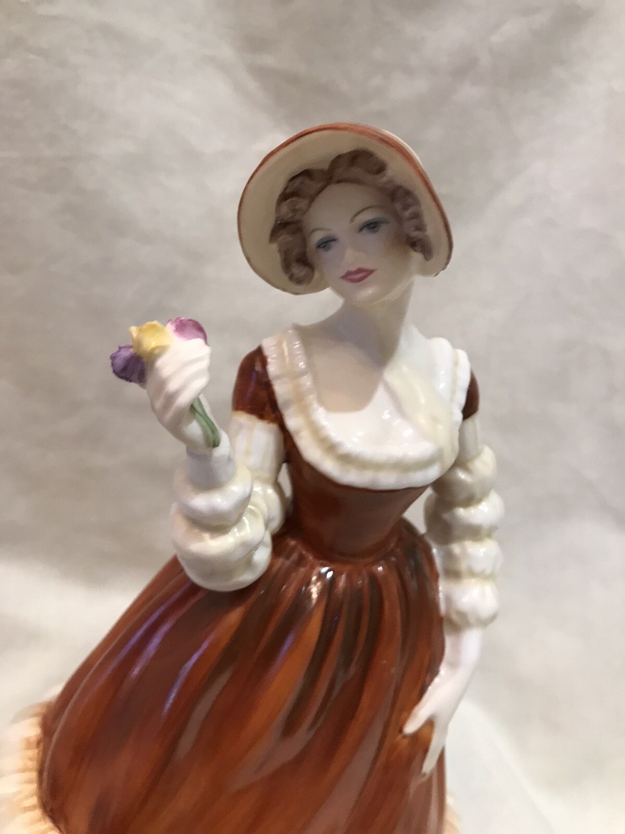 RARE VINTAGE COALPORT FIGURINE LYNNE LADIES OF FASHION SERIES
