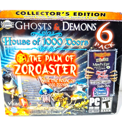 Ghosts & Demons 6 Pack PC DVD ROM Video Games Disc Palm of Zoroaster ...