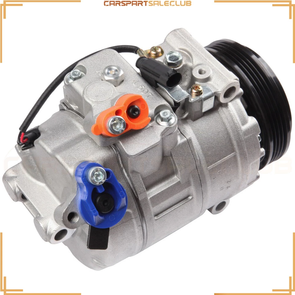 A/C Compressor w/Cluth For 2002-2005 BMW 745i 745Li 4.4L 4398CC Fits CO 11250C - Image 2 of 4