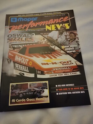 1994 July Mopar Performance news magazine Oswald sizzles   (CP301)