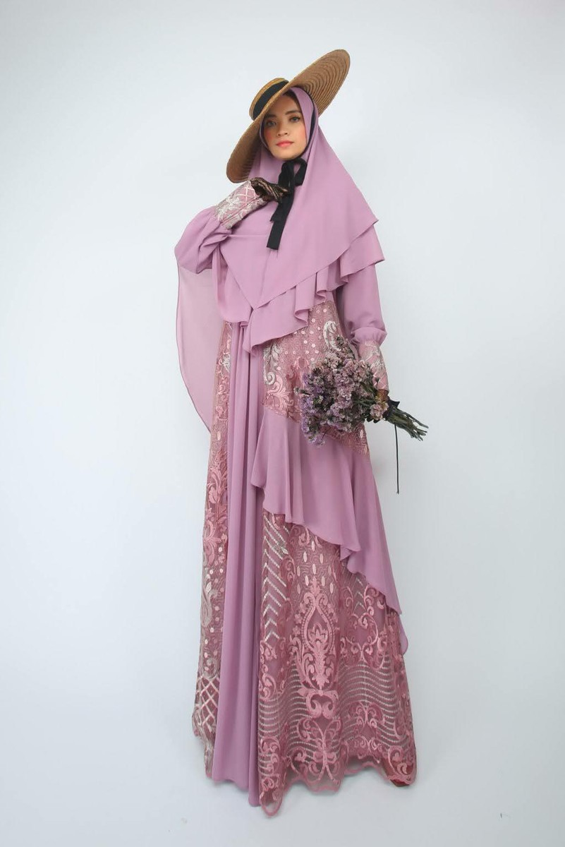 purple muslim wedding dress Vintage Deep Purple Muslim Wedding Dresses with Long Sleeves FD1115B v Viniodress