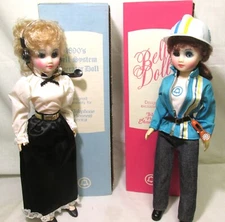 Bell Telephone Pioneers of America Dolls 1890 Operator + Doll w/Hard Hat Perfect