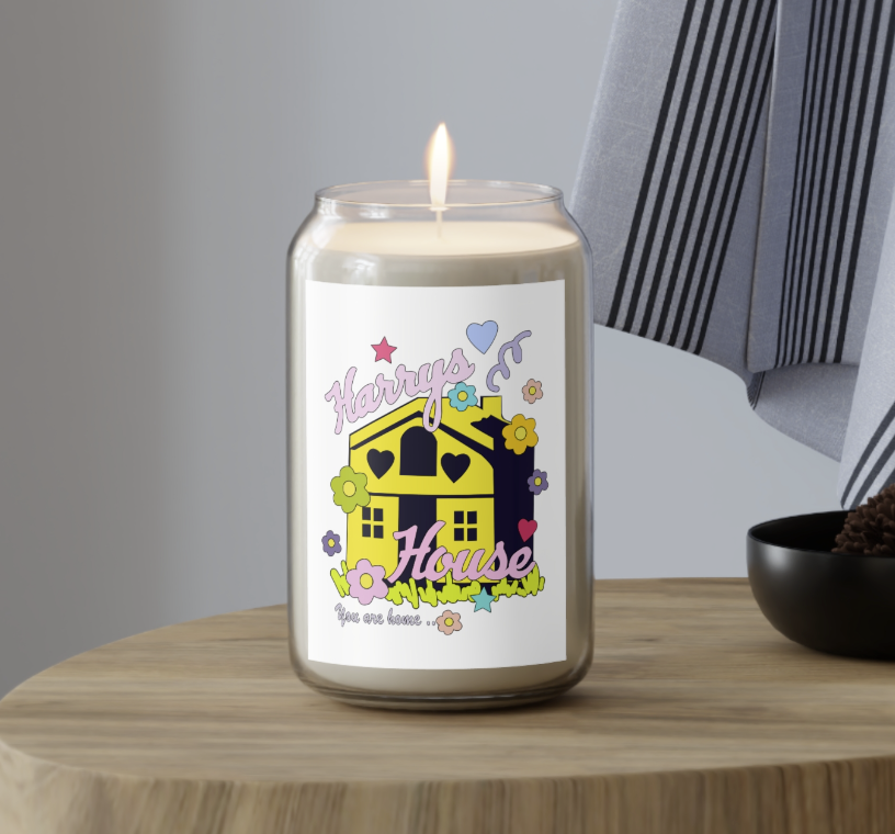Harry Styles Merch Harry's House Inspired Candle oz 80hrs