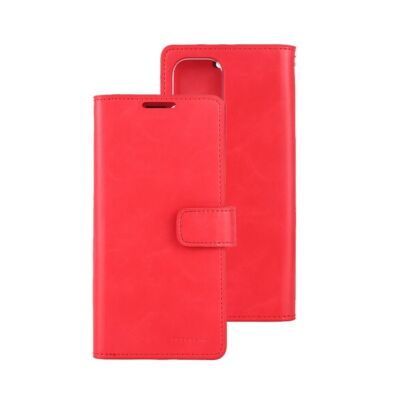 LabX iPhone 16 Plus Mercury Bluemoon Flip Wallet MagSafe Case Cover - Red